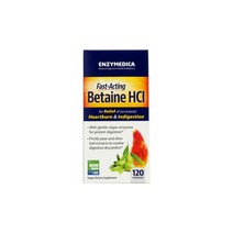 Enzymedica Betaine 엔자이메디카 베타인 HCI 120캡슐