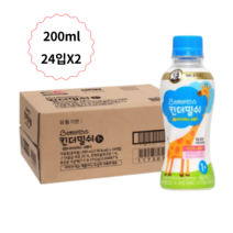 베비언스 킨더밀쉬 1단계 200ml 48펫