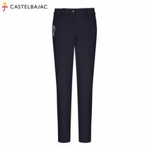 [까스텔바작] (여성)스트레치 기모 자수 포인트 스키니 팬츠_BG0WPT711_NY