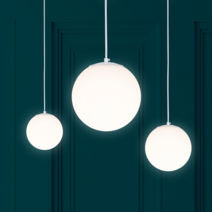 고급형 글로브 심플화이트 펜던트조명 공간조명 공간인테리어 셀프인테리어 다이닝테이블조명 식탁조명, 램프미포함, 300파이