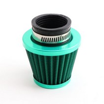 에어필터 바이크 오토바이 범용 38mm 에어 필터 흡기 유도 키트 GY6 50cc 110cc 125cc ATV 먼지 자전거 액세서리 119068, green