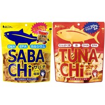 일본직구 사바치앤투나치 1봉지 2종세트 사바치 30g TUNACHi 30g (사바칩스 참치칩) 고등어칩, 상세참조, 1개