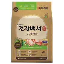 건강백서 어덜트 곡물 건강한 체중 반려견 사료, 6개, 3.9lg