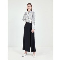 WRAP PANTS-BLACK