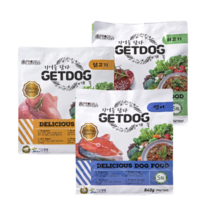 베러펫 개똑 강아지 습식사료 주식 파우치 닭고기+소고기+연어 70g 36개