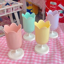 일호장신구 튤립잔 연필 꽂이 국내배송, 튤립잔연필꽂이(초록색)