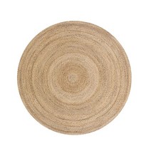 라탄 러그 카페트 거실 침실용 손으로 짠 라운드넥 카펫 빨대 일본 스타일 자연 식물 바닥 매트 카페 숍 잔디