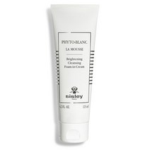 [해외정품] Sisley Paris Phyto-Blanc Brightening Cleansing Foam-in-Cream, NO_COLOR_4.2 oz