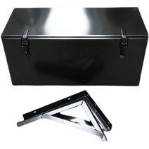트럭 공구함 철판 외부 보관함 상자, 50장 x43폭 x40높이 12kg