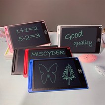 학원 스마트 전자 칠판 드로잉 태블릿 다채로운 쓰기 태블릿 그래픽 보드 초박형 휴대용, 레인보우 핑크