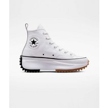 국내매장용 컨버스 CONVERSE 남성 여성 런스타 하이크 레더 화이트 A04293C 운동화 스니커즈 슈즈 하이탑 신발