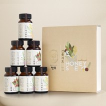 행꾸 천연벌꿀 선물세트 토종 꿀 답례품, 3세트, 밤꿀6입+쇼핑백