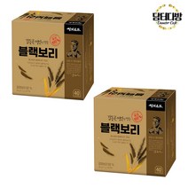 [1+1묶음] 쌍계명차 김동곤명인 블랙보리차 40티백, 1개