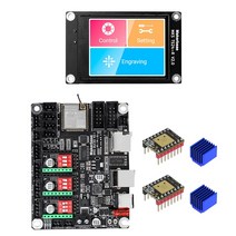레이저조각기 레이져각인기 절단기 커팅기 Makerbase MKS DLC32 V2.1 32 비트 마더 보드 오프라인 컨트롤러, 10 Package 7