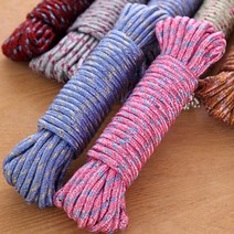 빨래줄 옥상 캠핑 긴급구조 다용도줄, 20개