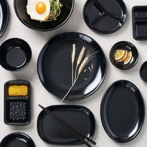 까망 멜라민 찬기 소 업소용 식당 그릇 접시 면기 식기 분식 떡볶이 분식집 중국집