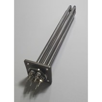 보일러용 히터 (사각 후렌지 히터) - 220V/380V 삼상(3P) - 무캡용 4KW~15KW, 330L, 4KW, 220V삼상