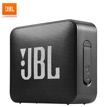 JBL-GO 2 GO3 무선 블루투스 호환 스피커 미니 IPX7 방수 야외 사운드 충전식 배터리 (마이크 포함), GO2 블랙
