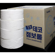 세이플러스 3겹 데코 점보롤, 16개입, 2팩