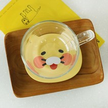 (디머스) 실리콘 카카오 캐릭터 코스터 컵받침 홀더, 춘식