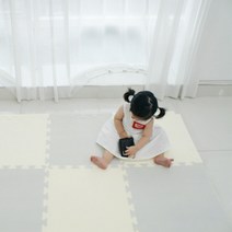 신생아거실매트 놀이방 친환경아기 퍼즐 매트 50X50, 엘로우