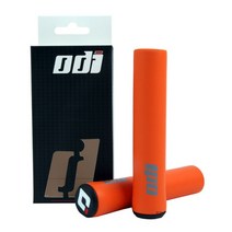 바이크 열선 그립 핸들 ODI-브랜드 산악 MTB 자전거 핸들 바 그립 미끄럼 방지 사이클링 커버 부품 2pcs, 05 Upgrade orange