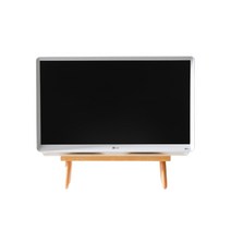 LG 룸앤티비 거치대 TV 스탠드 우드 받침대, S사이즈다리, 1세대,2세대호환가능