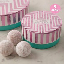 FORTNUM & MASON 포트넘앤메이슨 포트넘 핑크 마크 드 샴페인 초콜릿 트러플 40g 2팩, 2개
