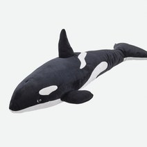 이케아 해양동물 범고래 블랙화이트 60cm 바다생물 애착 모형 어린이집 유치원 놀이 교구