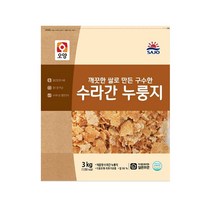 사조오양 수라간누룽지3kg 수입쌀, 3kg, 1개