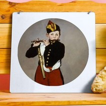 행잉액자 명화감상(사각원형).꾸밈, 타입3.우유따르는여인