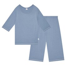 수아팜 여아용 블루스티치 모달 내의 세트