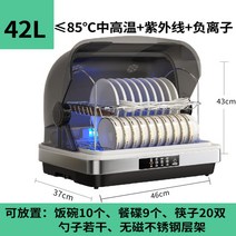 식기 건조기 쉐프 셰프 홈 살균 그릇 소독기 수저 컵 자외선 전기, 42L고온+자외선+음이온