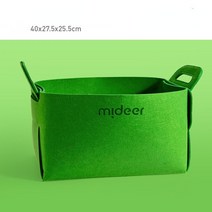 강아지옷장 행거 옷걸이 애견 고양이 옷보관 원목 정리 서랍장 미니 펠트 접이식 수납 바구니 큐브빈 선반 상자 어린이 장난감 잡지 책 옷 사무실 침실 옷장 아기 세탁, [01] green