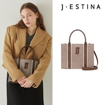[제이에스티나 백] JOELLE MAY FABRIC MD 토트 BR (JHNCHD2BF250BR270)