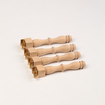 프랑스 우든레그 스탠드 고급 루네빌 자수 자수틀, 납작한 네 다리