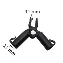 화분지지대 y자형 나무 지지대 10pcs 식물 지원 천막 기둥 a 형 패스너 거대한, 11mm 10개
