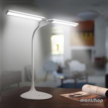 루맥스 LS-200DW 충전식 무선 LED 스탠드_시력보호 학습등 독서등 스탠드, 화이트