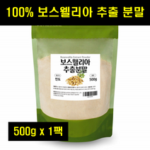 보스헬리아 가루 보수엘라 분말 추출분말 보스베리아 보스웰리스 보스벨리아 100% 100퍼센트 500g 1팩
