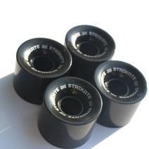 [Zhuoya]스케이트보드 휠 12/18-042026, black