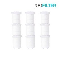 레인라이트 듀벨 샤워애 샤워기 호환 리필 3단 녹물필터 3ea.리필터