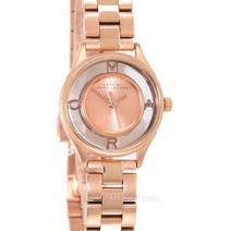 [해외]명품마크제이콥스시계70015157 Marc by Marc Jacobs Tether Womens Rose Gold Watch Clear Dial Stainless Steel