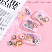 미니어처 음식 생신상 찐고구마 상차림 미니를사랑하는사람들5PCS 1:12 스케일 귀여운 미니 인형 집 미니어, 01 A