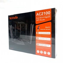 어 버전 Tenda AC23 AC2100M 무선 WiFi 라우터 IPV6 홈 커버리지 App 제어 익스텐더, [02] with English package, [01] Black
