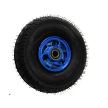 농업용 운반차 전동차 타이어 10인치 350-4 두꺼운, 10인치 타이어 (핑크)