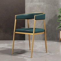 인테리어 의자 모던 라이트 럭셔리 다이닝 레저 북유럽 백 레스토랑 사무실 안락 신라 코메도, 11.K  green PU