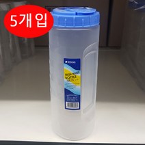보성 원형 물병 1호 1500ml 5개 업소용 냉장고 물통