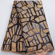 원단 부재품 SJD 레이스 최신 프랑스 브로케이드 아프리카 자수 조직 결혼식 SewA2100, 9.2French Brocade Lace - 5 야드