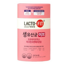 락토핏 생 유산균 이브 60p, 1개, 120g