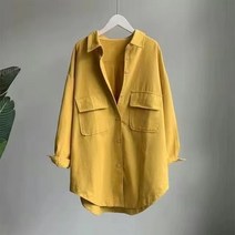 시크박스 큰언니 빅사이즈 박시핏 빅포켓 롱 셔츠
